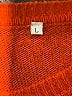 Unbranded Color Block Orange Cardigan Size L - photo 7
