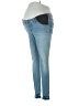 Old Navy - Maternity Color Block Blue Jeans Size 4 - photo 1