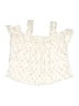 SO Ivory Short Sleeve Blouse Size 8 - photo 2