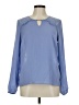 The Limited 100% Polyester Blue Long Sleeve Blouse Size M (petite) - photo 1