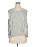 Akemi + Kin Silver Gray Sleeveless Blouse Size XL - photo 1