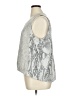 Akemi + Kin Silver Gray Sleeveless Blouse Size XL - photo 5
