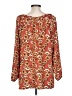 Assorted Brands Red Orange Long Sleeve Blouse Size L (estimated) - photo 2