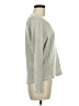 Splendid Metallic Silver Pullover Sweater Size M - photo 4