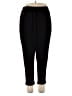 Classic Concepts 100% Polyester Solid Black Casual Pants Size 2X - photo 1