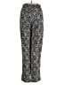 Harlowe & Graham 100% Polyester Animal Print Silver Casual Pants Size XS - photo 2