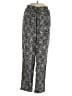 Harlowe & Graham 100% Polyester Animal Print Silver Casual Pants Size XS - photo 1