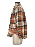 SO Plaid Brown Long Sleeve Button-Down Shirt Size M - photo 5