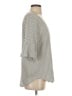 CAbi 100% Cotton Ivory 3/4 Sleeve Top Size S - photo 4