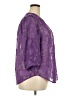 Torrid 100% Polyester Purple 3/4 Sleeve Blouse Size 2X Plus (2) - photo 4