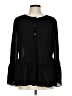 Max Studio Black Long Sleeve Blouse Size L - photo 1