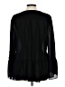 Max Studio Black Long Sleeve Blouse Size L - photo 2