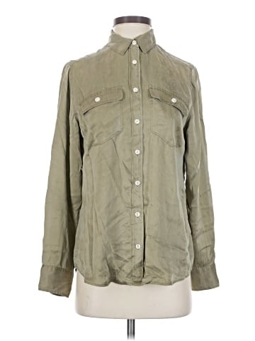 J.Crew Long Sleeve Silk Top (view 1)