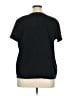 LOGO 100% Cotton Black Short Sleeve Top Size XL - photo 2