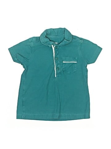 Tea Short Sleeve Button-Down Shirt (view 1)