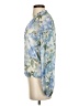 Assorted Brands Floral Blue 3/4 Sleeve Blouse Size XS - photo 5