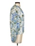 Assorted Brands Floral Blue 3/4 Sleeve Blouse Size XS - photo 4