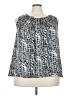 Fashion Bug 100% Polyester Silver Sleeveless Blouse Size 3X - photo 1