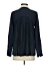 Rebecca Taylor 100% Polyester Blue Long Sleeve Blouse Size 2 - photo 2