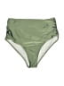 Unbranded Solid Green Swimsuit Bottoms Size 0X - photo 1