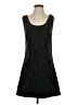 Atmosphere Solid Black Casual Dress Size 8 - photo 1