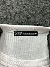 Zara Ivory Short Sleeve Turtleneck Size M - photo 4