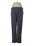 Joe Fresh Print Blue Casual Pants Size 6 - photo 2