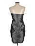 Ya Metallic Silver Cocktail Dress Size L - photo 2