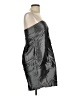 Ya Metallic Silver Cocktail Dress Size L - photo 4