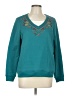Breckenridge Teal Blue Pullover Sweater Size L - photo 1