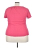 Lane Bryant Pink Short Sleeve Top Size 22 - 24 Plus - photo 2