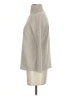 Clara Sun Woo Solid Tan Turtleneck Sweater Size S - photo 5