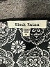 Black Rainn 100% Polyester Print Gray Casual Dress Size M - photo 7