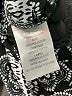 Black Rainn 100% Polyester Print Gray Casual Dress Size M - photo 8
