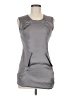 Improvd Solid Gray Cocktail Dress Size M - photo 1