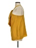 Thread Social 100% Silk Yellow Sleeveless Silk Top Size 6 - photo 5