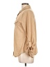 Love Potion 100% Polyester Polka Dots Tan Long Sleeve Blouse Size L - photo 5