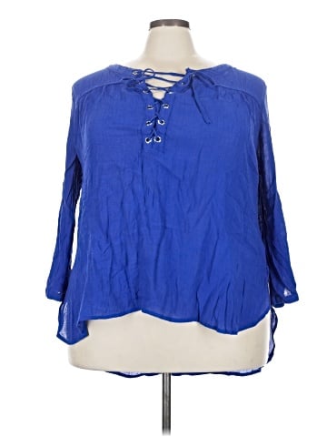 Spense 3/4 Sleeve Blouse (view 1)