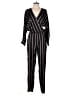 Maje 100% Viscose Stripes Black Jumpsuit Size Med (2) - photo 1
