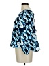 Lovers + Friends 100% Polyester Blue 3/4 Sleeve Blouse Size M - photo 5