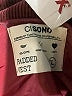 Ci Sono Burgundy Vest Size XL - photo 6