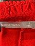 Octavia 100% Polyester Solid Red Shorts Size S - photo 3