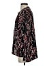Halston 100% Polyester Black Long Sleeve Blouse Size S - photo 5