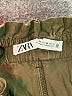 Zara Solid Green Casual Pants Size 00 - photo 7