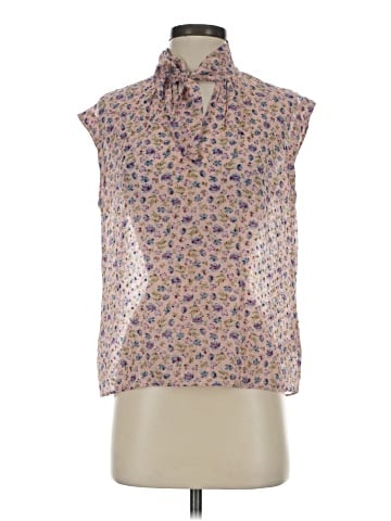 Rebecca Taylor Sleeveless Silk Top (view 1)