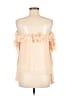 Essue 100% Polyester Ivory 3/4 Sleeve Blouse Size L - photo 2