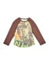 Bcg 100% Metallic Brown 3/4 Sleeve T-Shirt Size M (kids) - photo 1