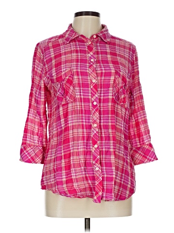 C&C California 3/4 Sleeve Button-Down Shirt (view 1)