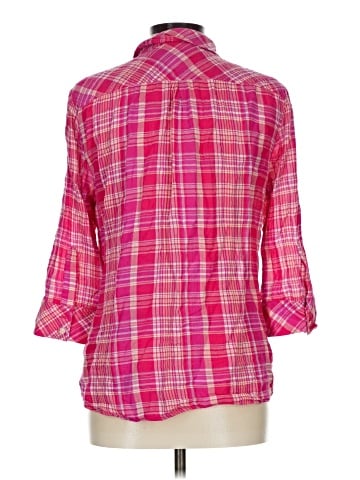 C&C California 3/4 Sleeve Button-Down Shirt (view 2)