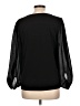 Calvin Klein Black Long Sleeve Blouse Size L - photo 2